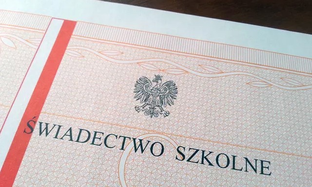 swiadectwo, pasek