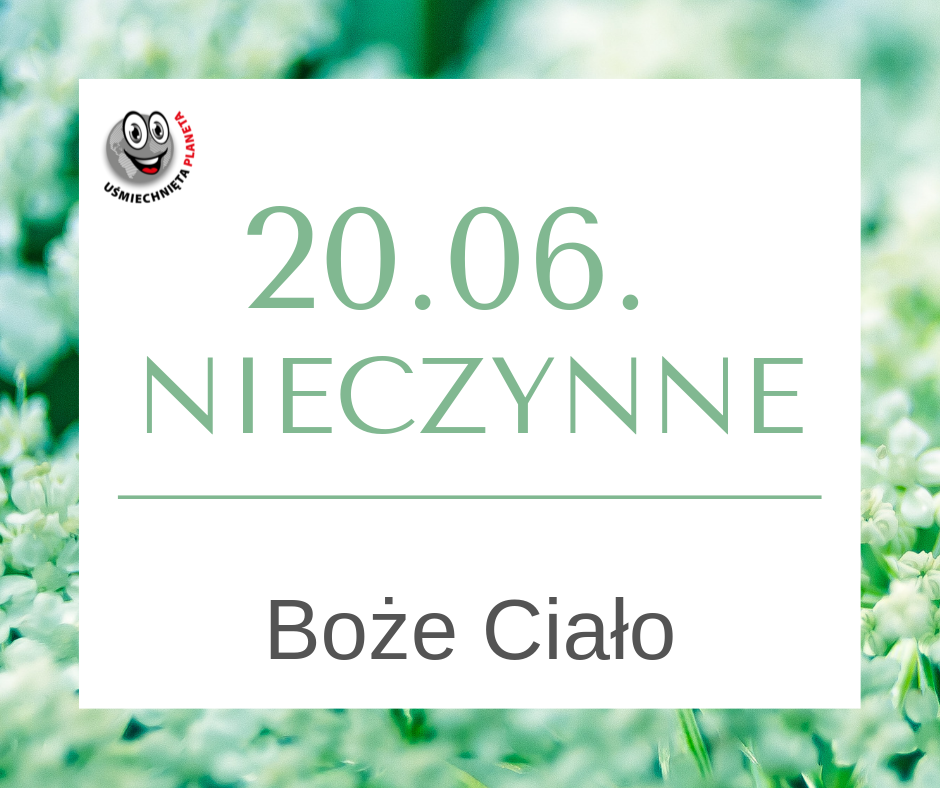 20.06 NIECZYNNE